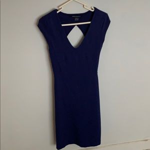 French connection body con knee length dress